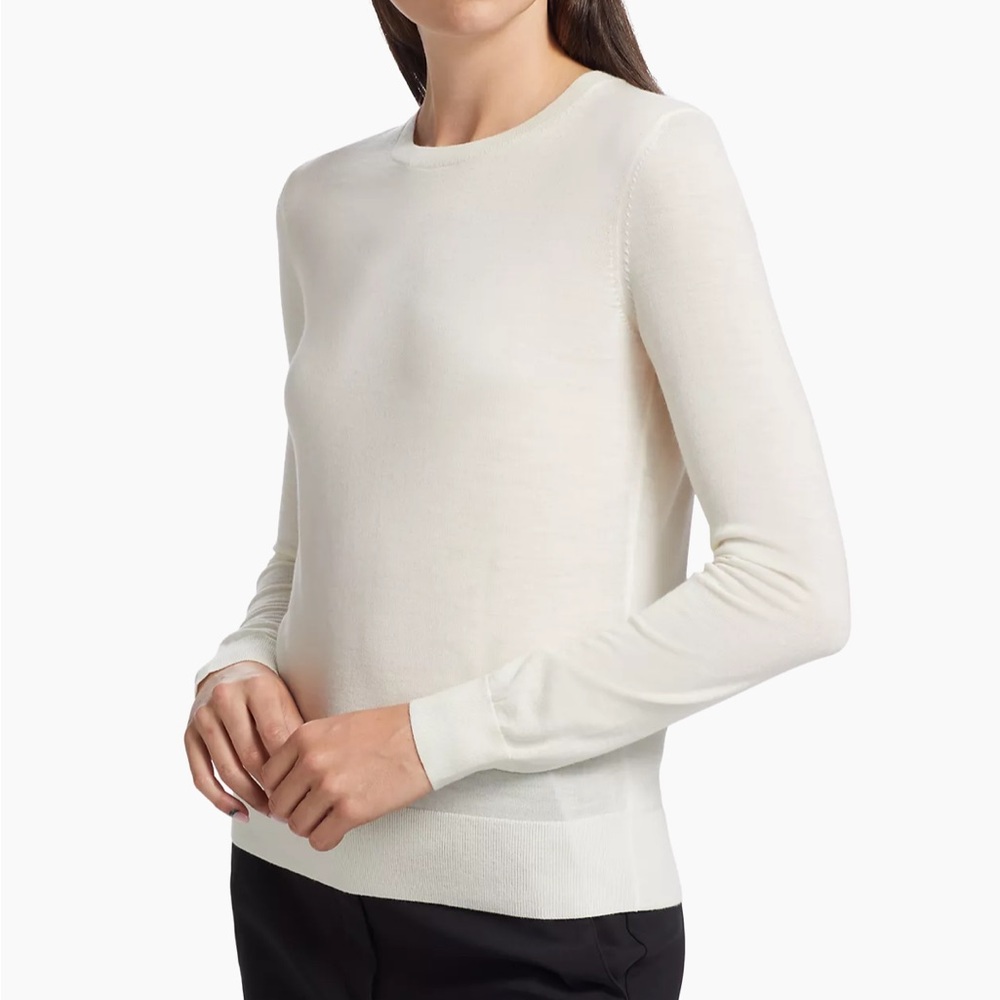 Theory Wool Crewneck Sweater - Picture 2 of 6
